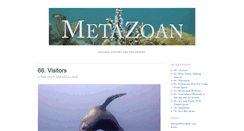 Desktop Screenshot of metazoan.net